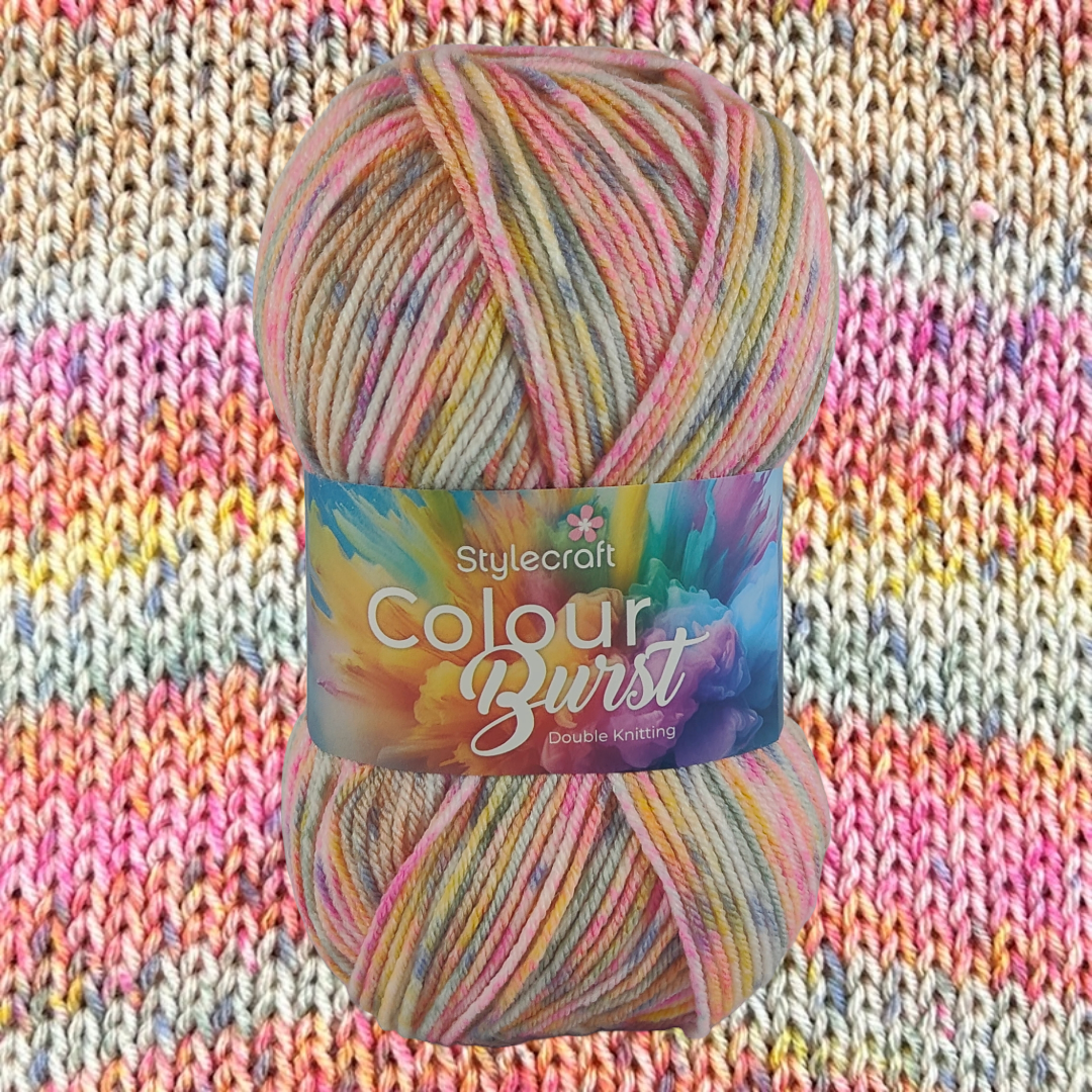 Colour Burst DK 100g - More Colours Available