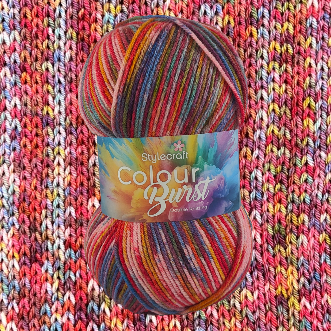 Colour Burst DK 100g - More Colours Available