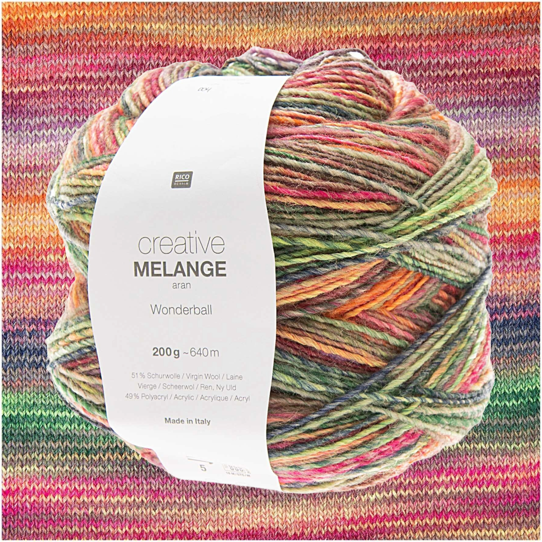 Creative Melange Wonderball Aran 200g - 2 Colours