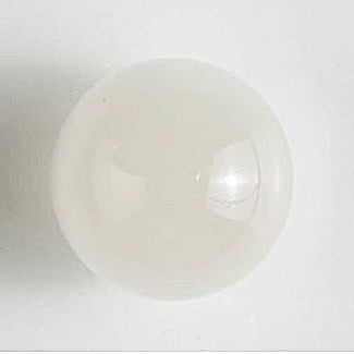 Ball Button - 10mm - White