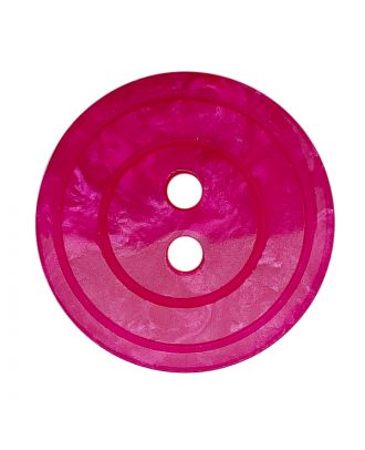 2 Hole Button - 15mm - Pearl Effect - 5 Colours Available