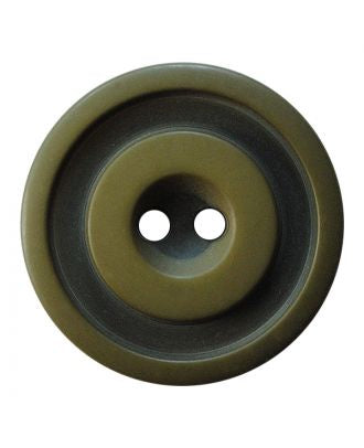 2 Hole Button - 30mm - 2 Tone KHAKI