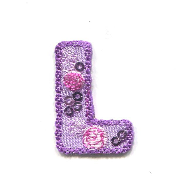 Alpabet - Individual Letters - Iron on Motifs