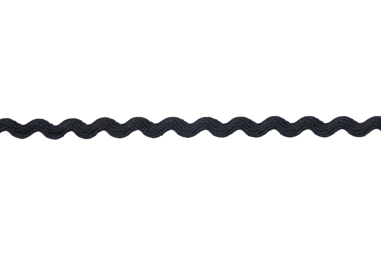 Ric Rac - 8mm - Black