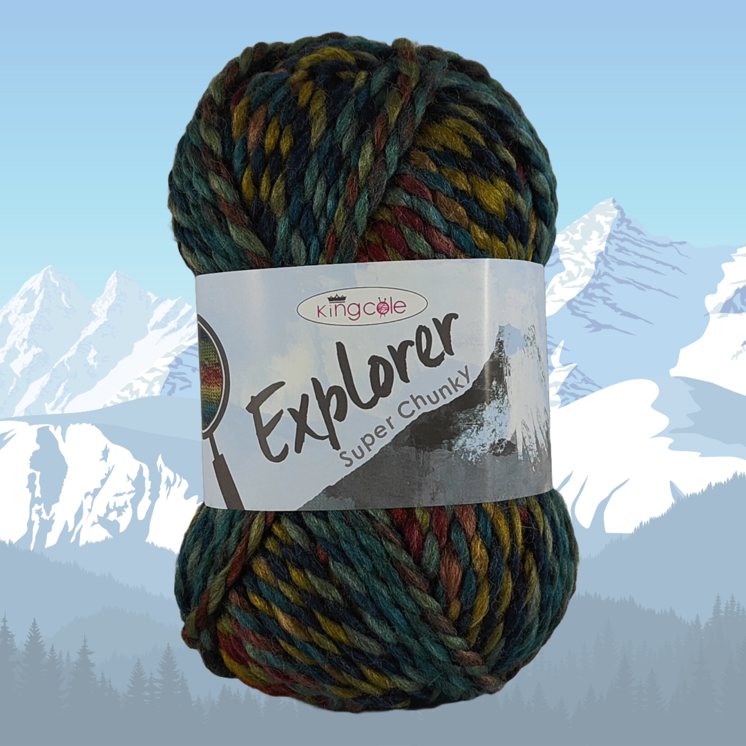 EXPLORER SUPER CHUNKY 100g - More colours available