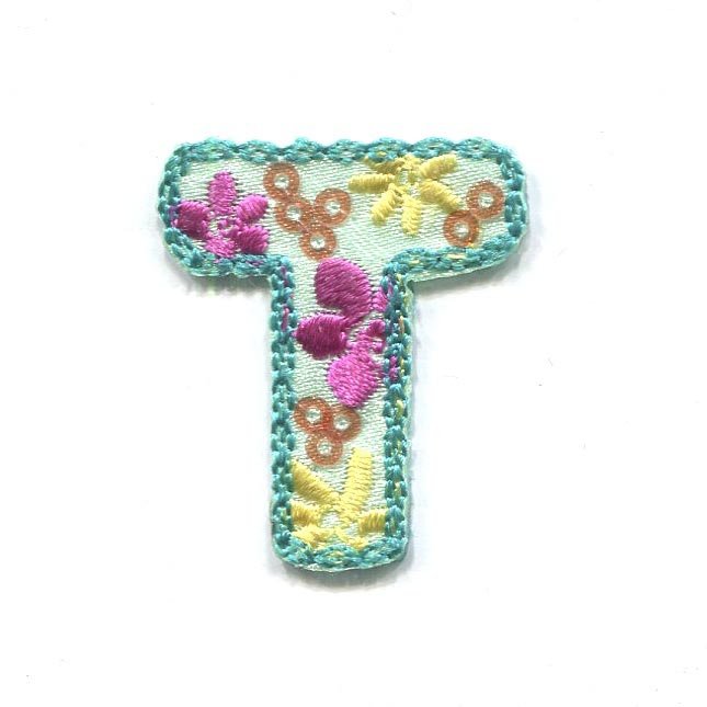 Alpabet - Individual Letters - Iron on Motifs