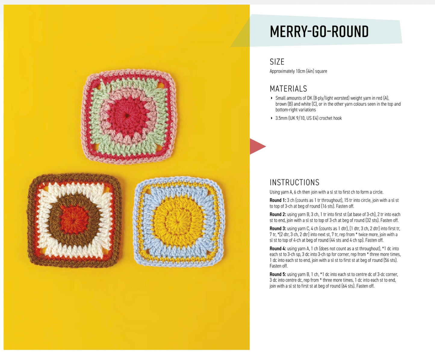 Granny Squares To Crochet