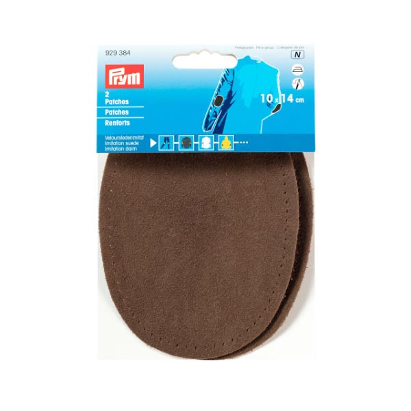 SEW ON - Suede Effect Patches - BLACK