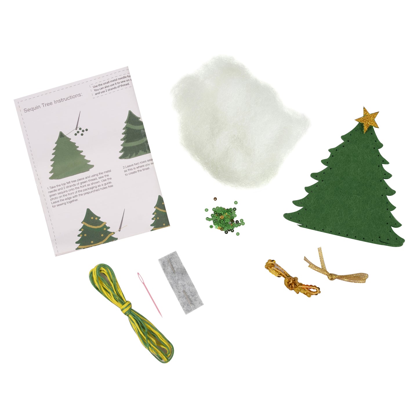FELT KIT - Sequin Tree