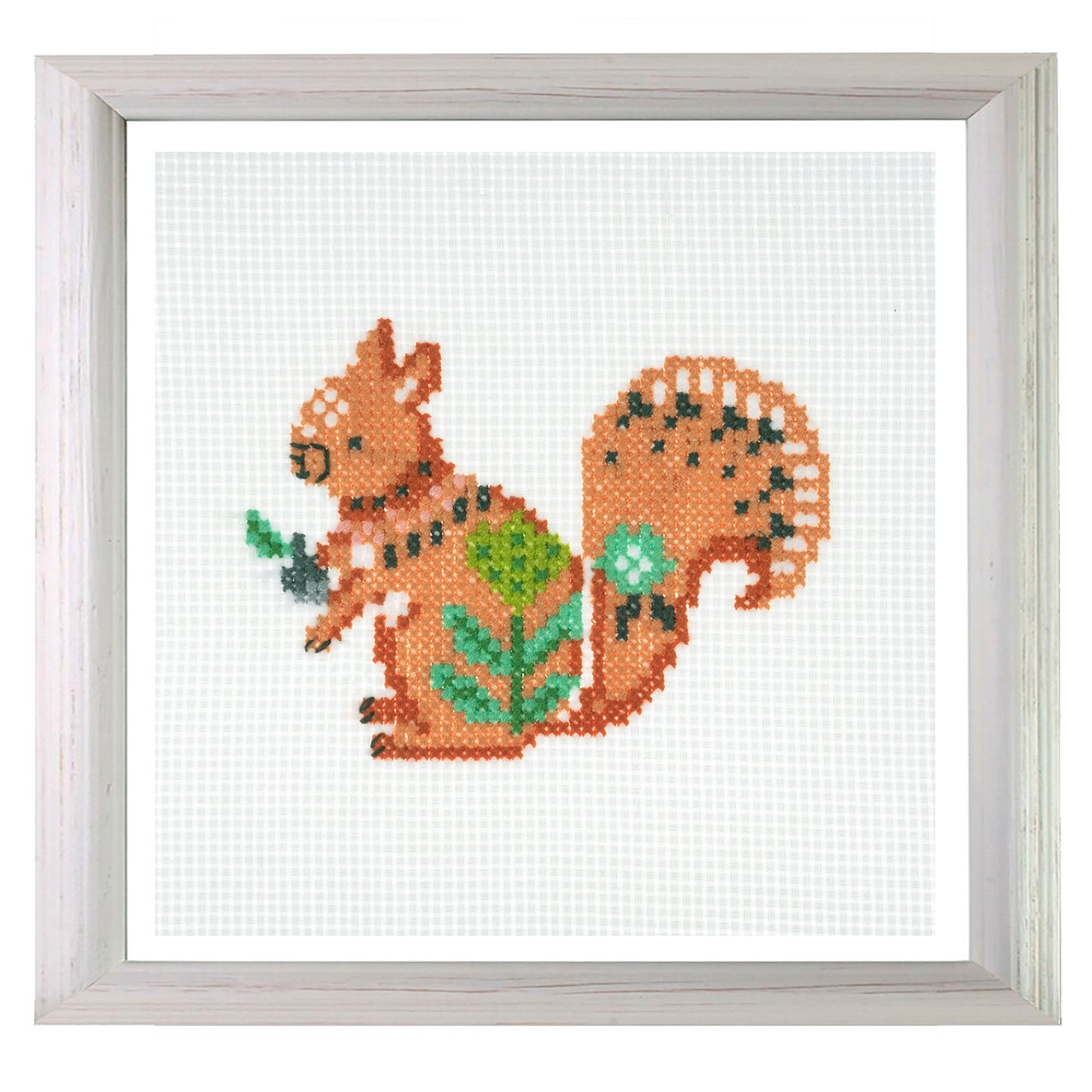 COUNTED CROSS STITCH KIT - SQUIRREL