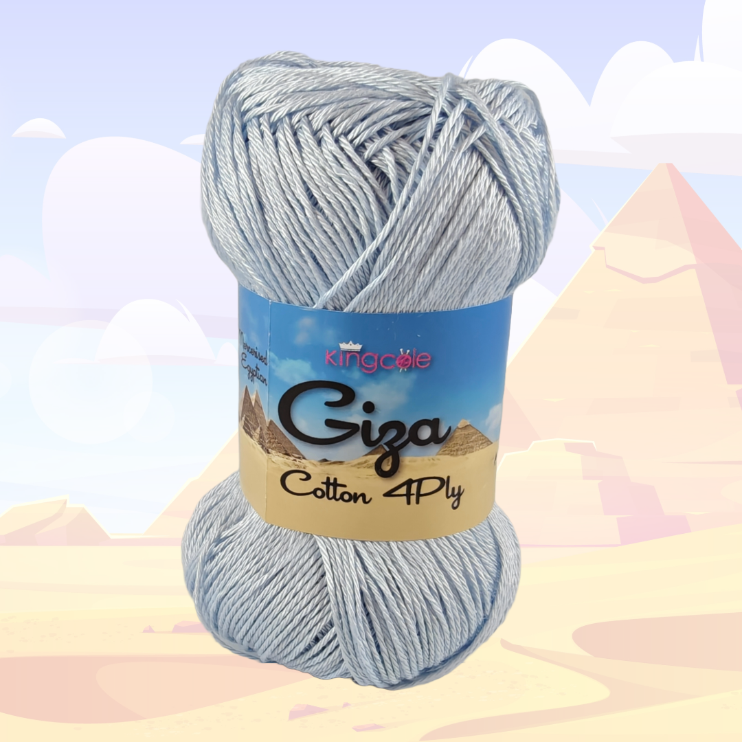 Giza Cotton 4 Ply 50g - More Colours Available