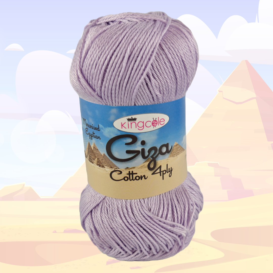 Giza Cotton 4 Ply 50g - More Colours Available
