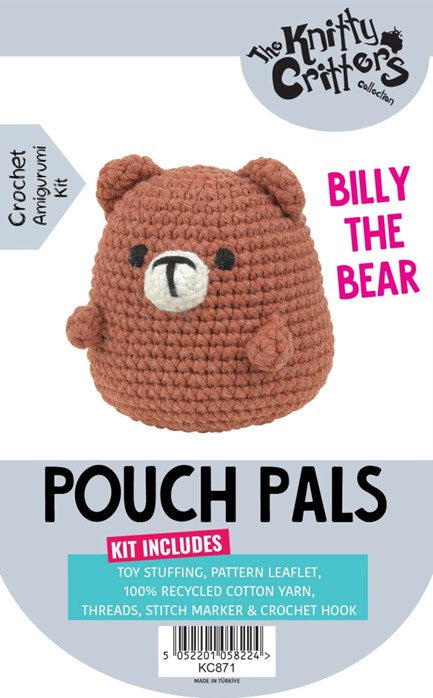 POUCH PALS - BillyThe Bear