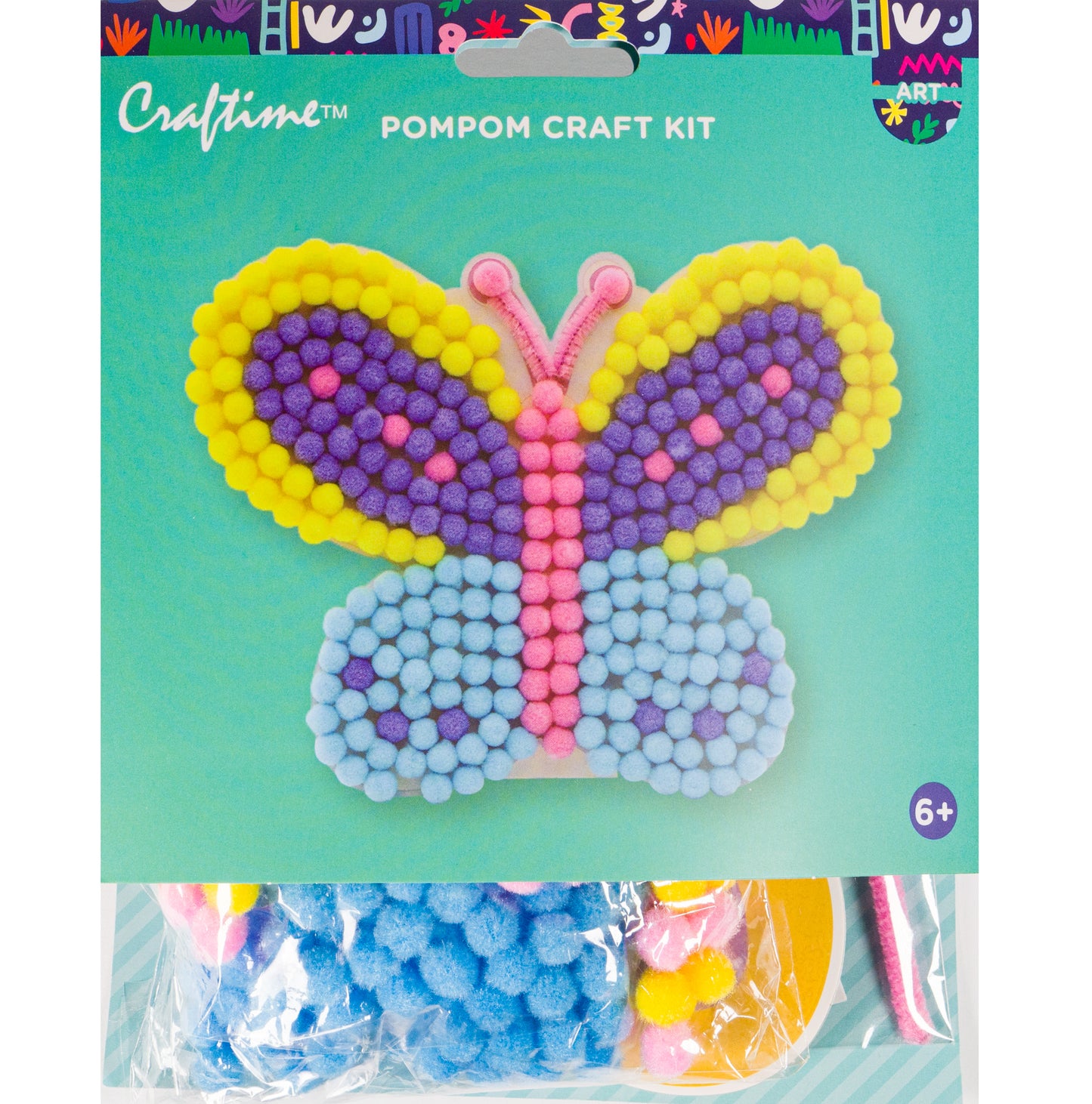 Mini Pom Pom Kits - Medium - 4 Types Available