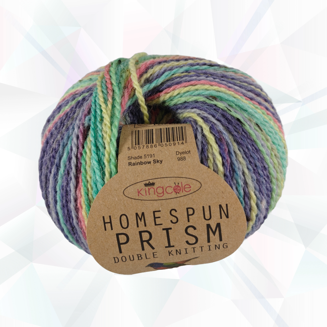 HOMESPUN PRISM DK 50g - More Colours Available