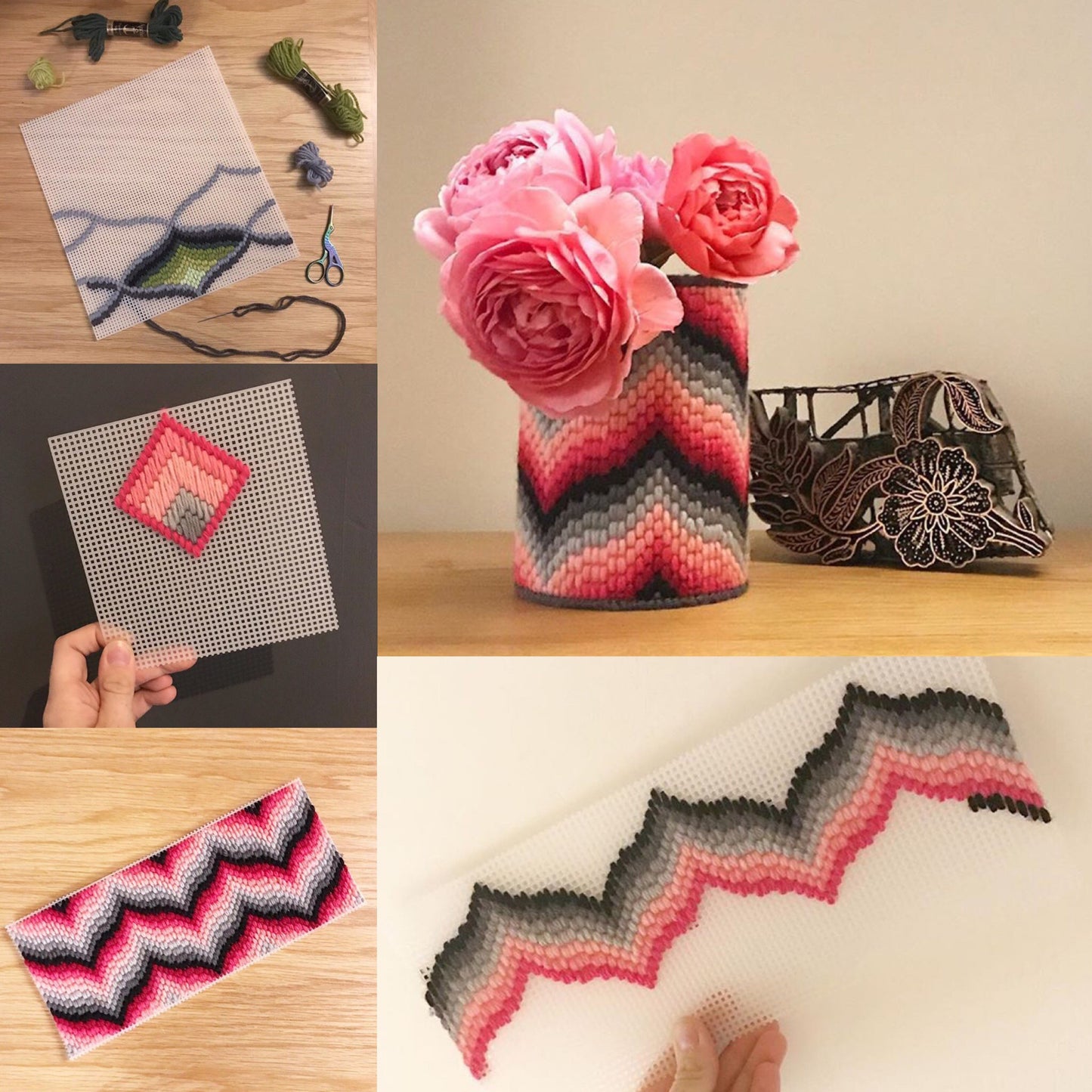Plastic Canvas - 10 holes per inch - 1 Sheet