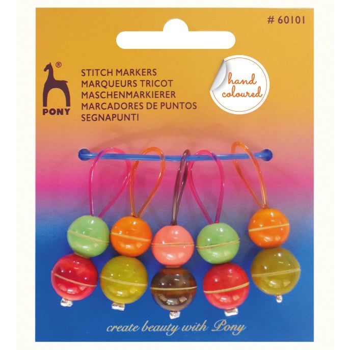 Bead Stitch Markers x 5