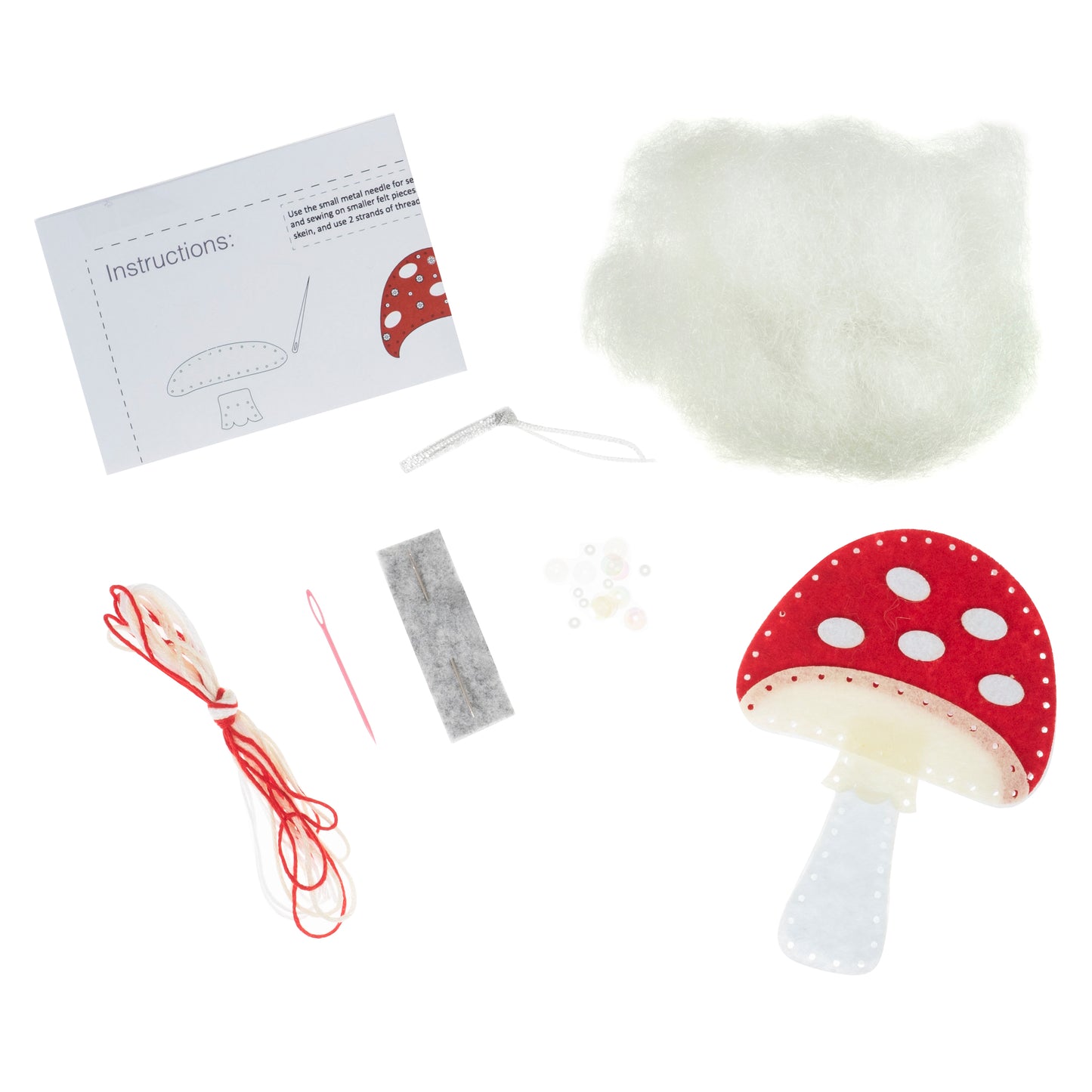 FELT KIT - Toadstool