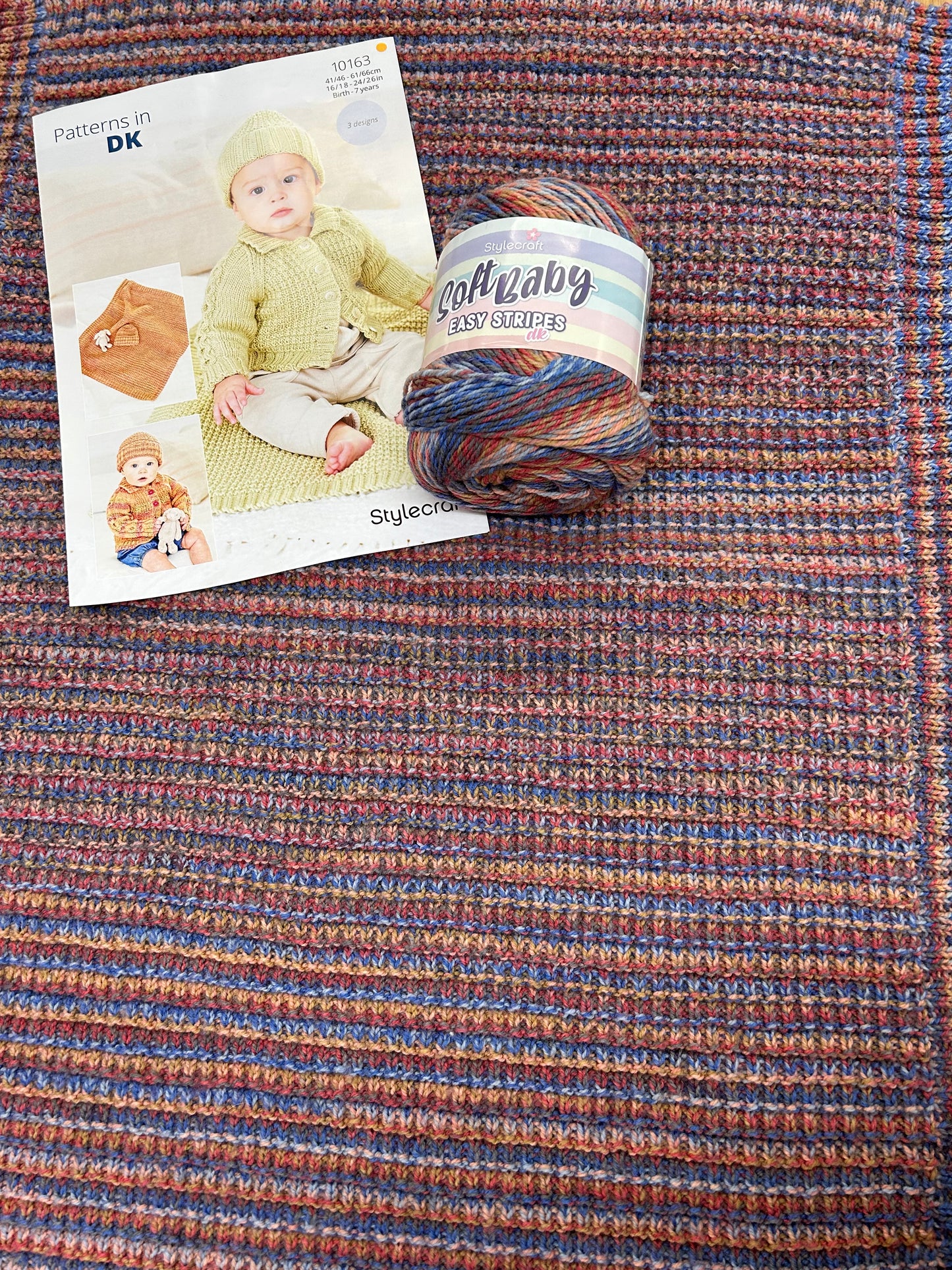 Soft Baby Easy Stripes DK - 8 Colours Available