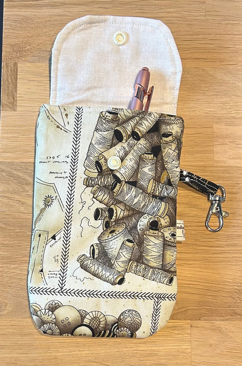 Handmade Fabric Pouch - Sewing Notions