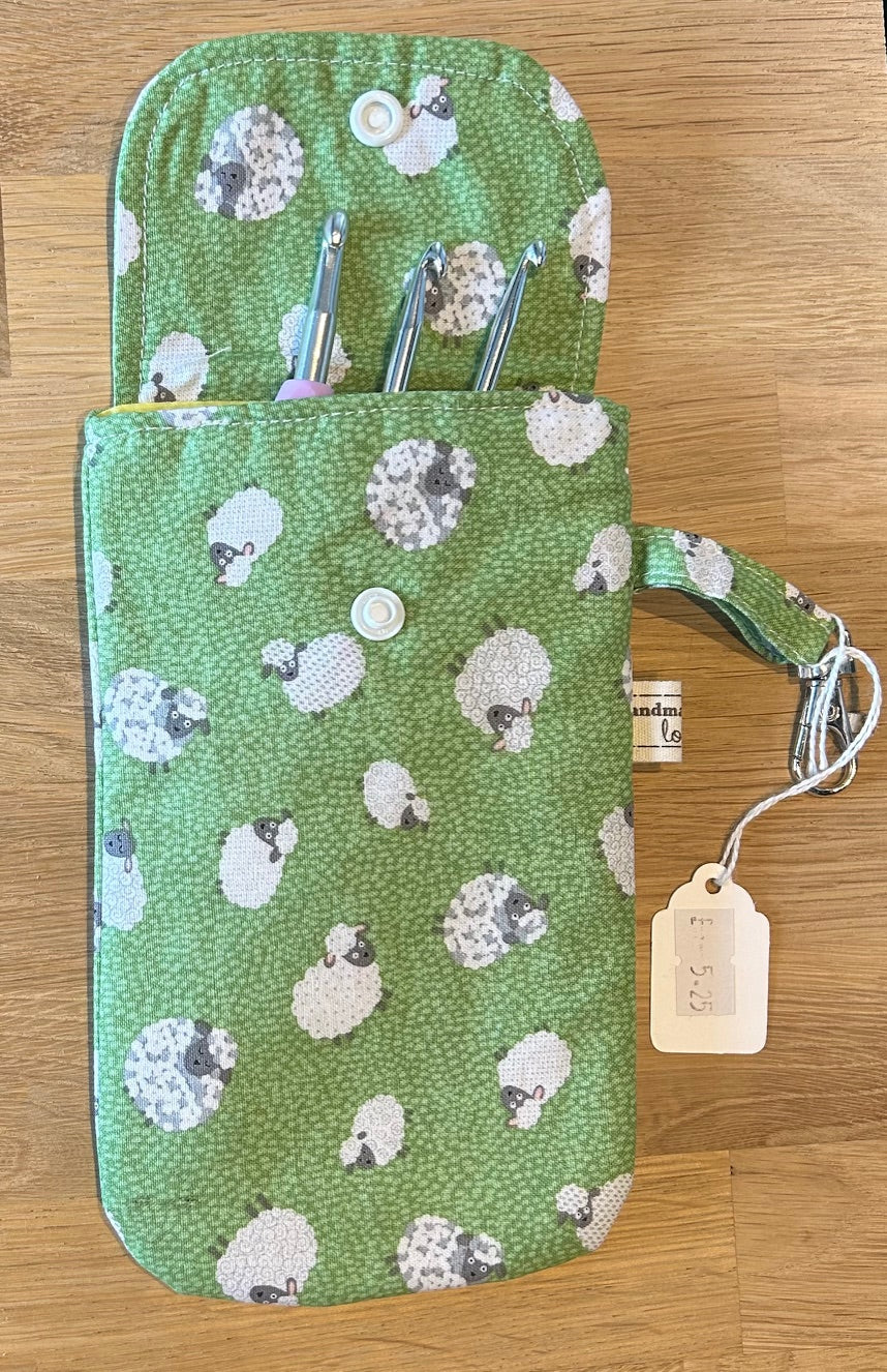 Handmade Fabric Pouch - Sheep