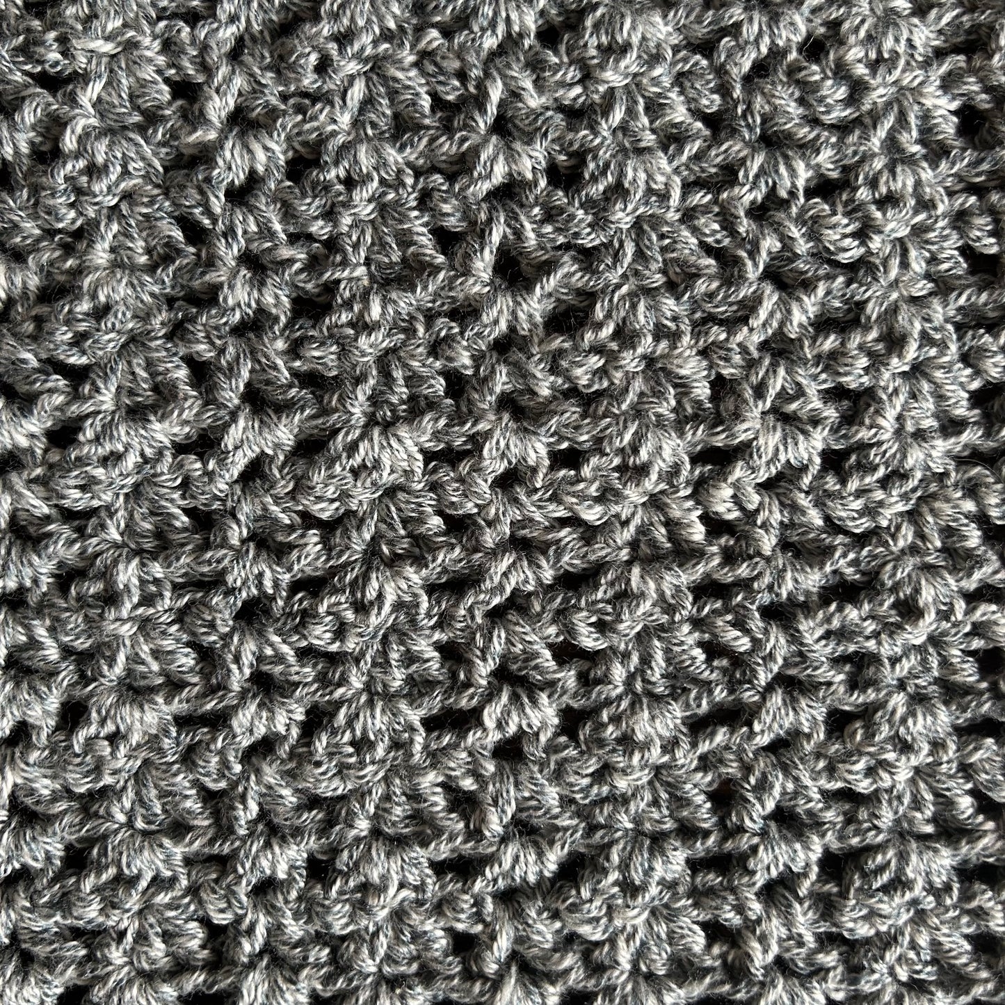 Hand Crocheted - Baby Blanket - Simply Denim