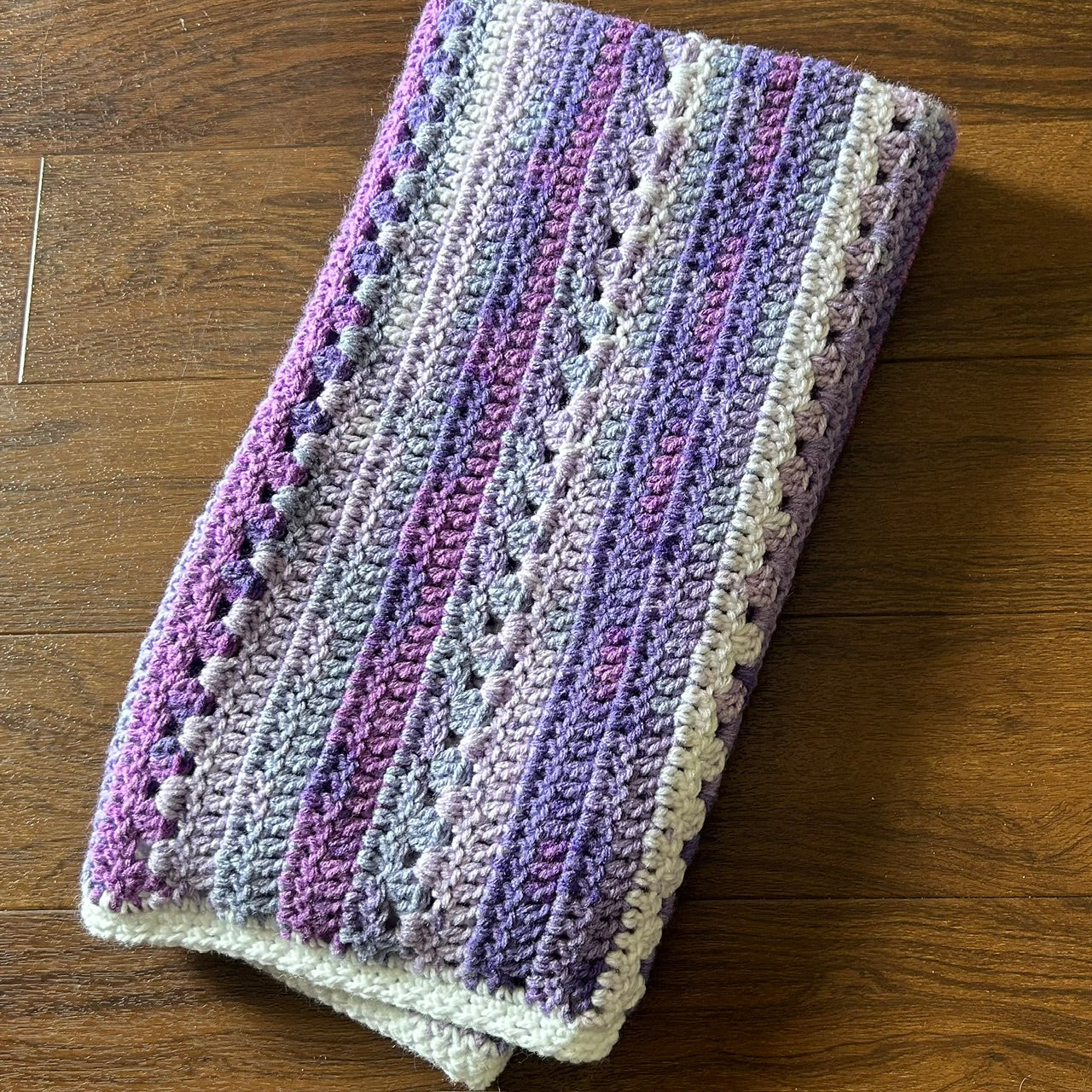 Hand Crocheted - Baby Blanket - Babycakes Tropical