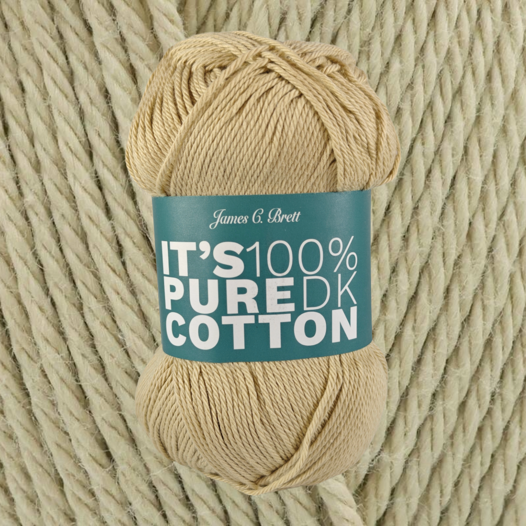 It's 100% Pure Cotton DK 100g - 6 Colours Available