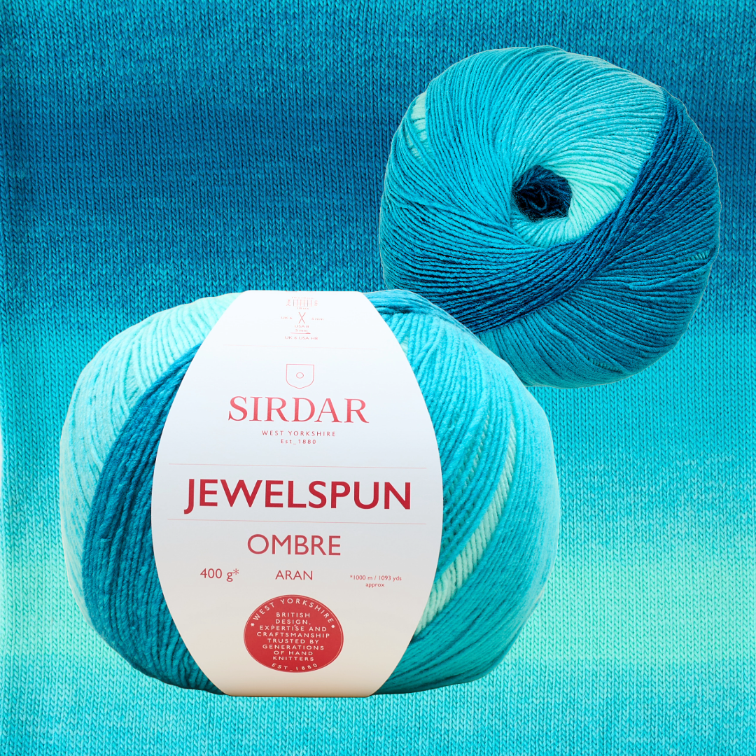 Jewelspun Ombre Aran 400g - More Colours Available