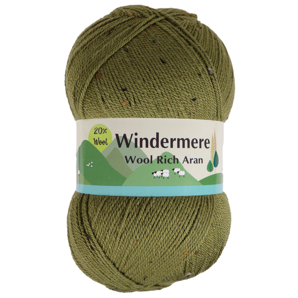 WINDERMERE ARAN MIX - 400g - More Colours available