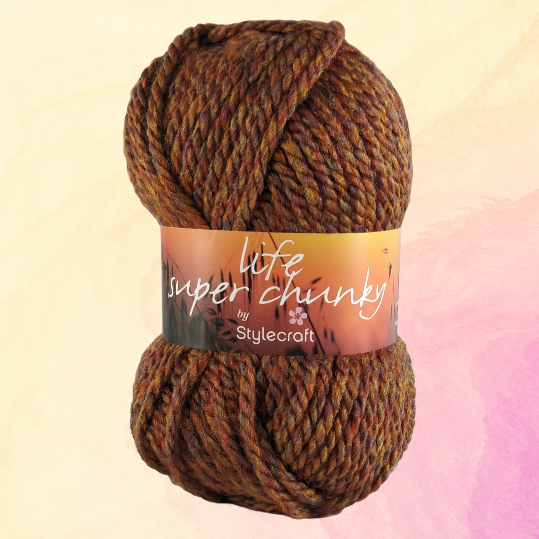 LIFE SUPER CHUNKY 100g - More colours available