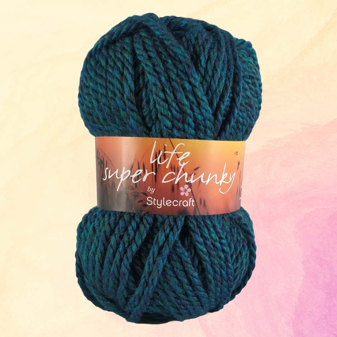 LIFE SUPER CHUNKY 100g - More colours available