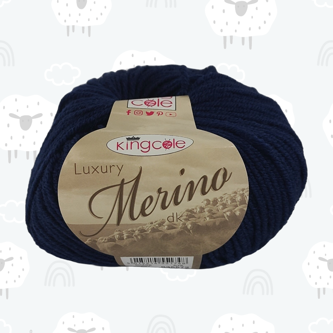 LUXURY MERINO DK 50g - More colours available