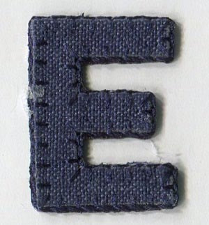 Alphabet - Individual Plain Letters - Iron on Motifs