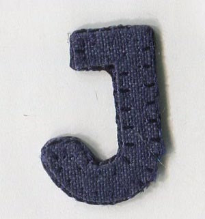 Alphabet - Individual Plain Letters - Iron on Motifs