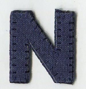 Alphabet - Individual Plain Letters - Iron on Motifs