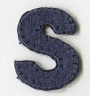 Alphabet - Individual Plain Letters - Iron on Motifs