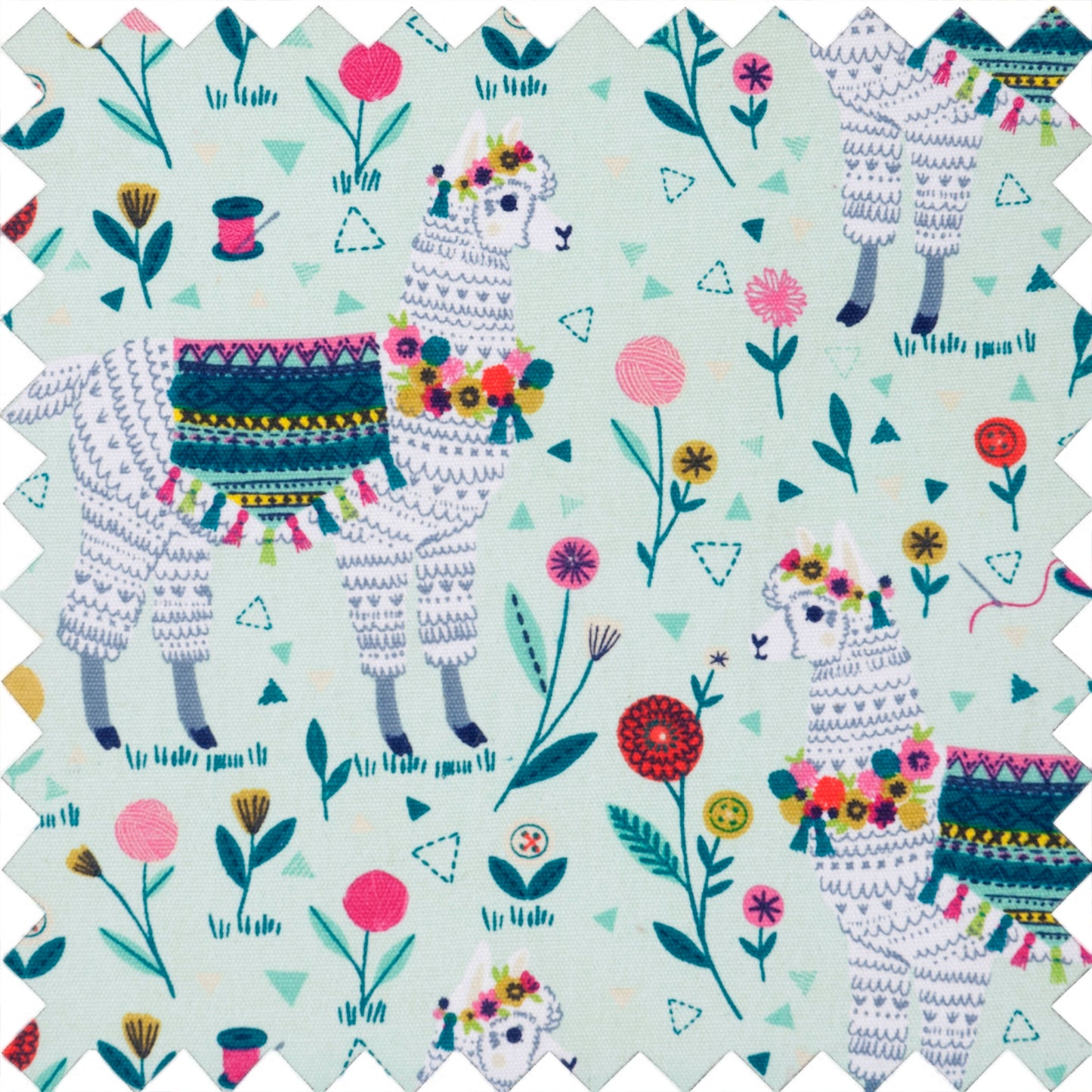 KNITTING NEEDLE CASE - Llama