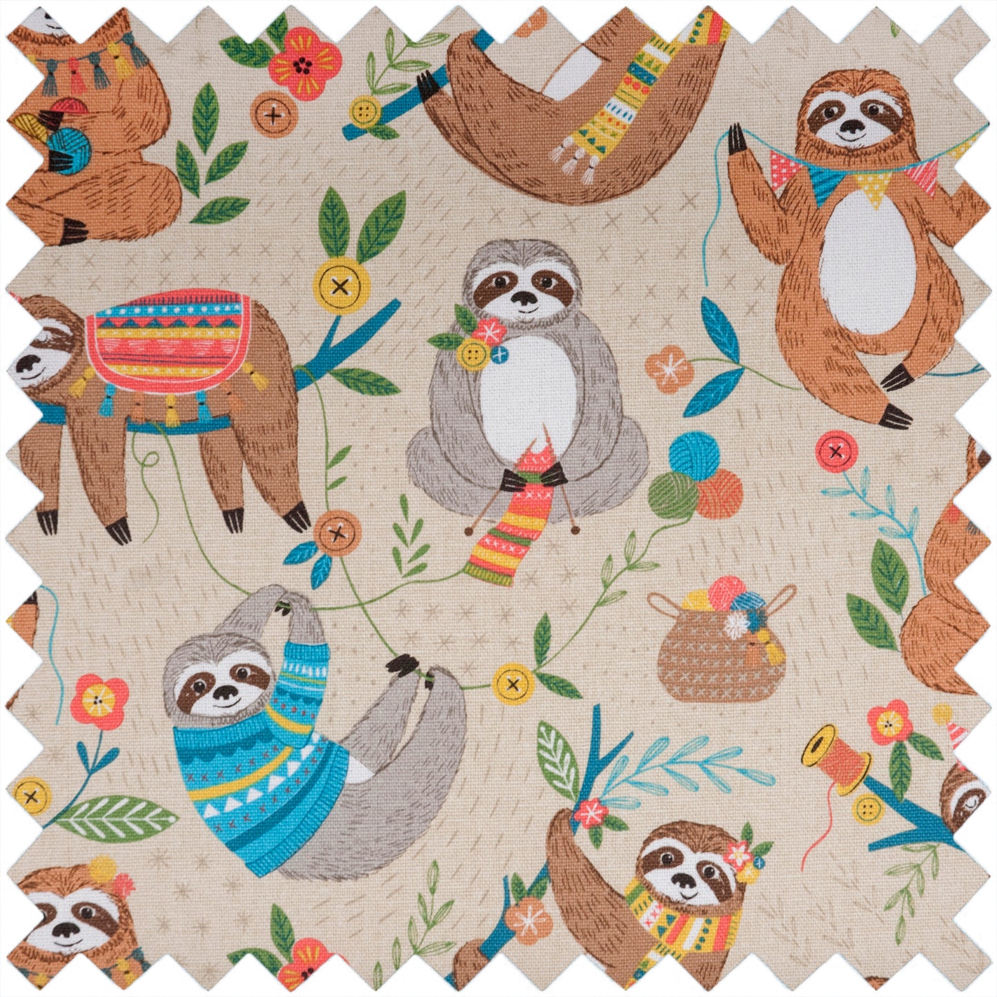 YARN BAG - Sloth