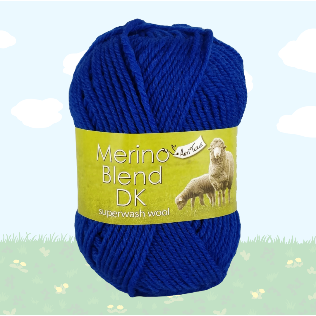 MERINO BLEND DK - 50g -100% Superwash Wool - More Colours Available