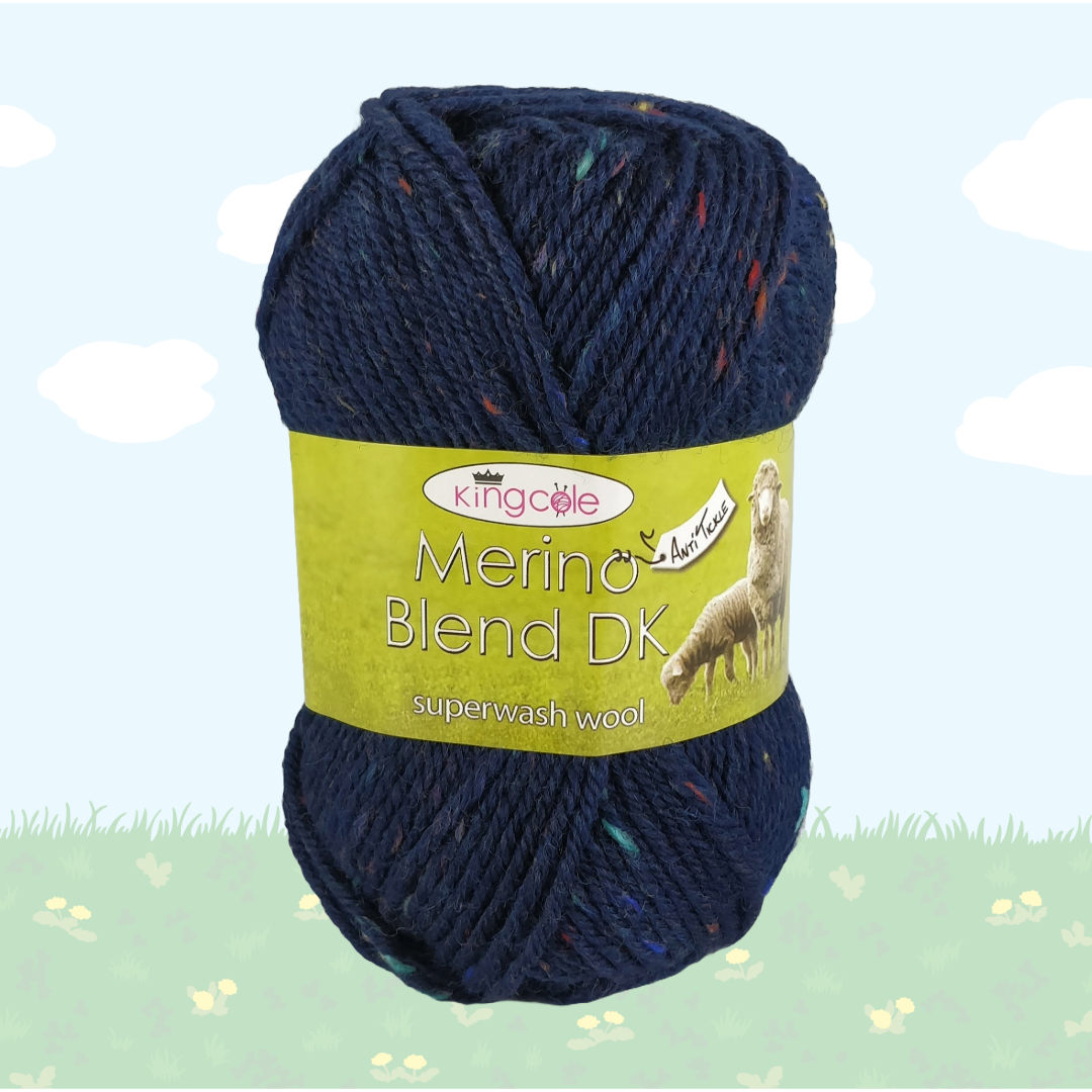 MERINO BLEND DK - 50g -100% Superwash Wool - More Colours Available