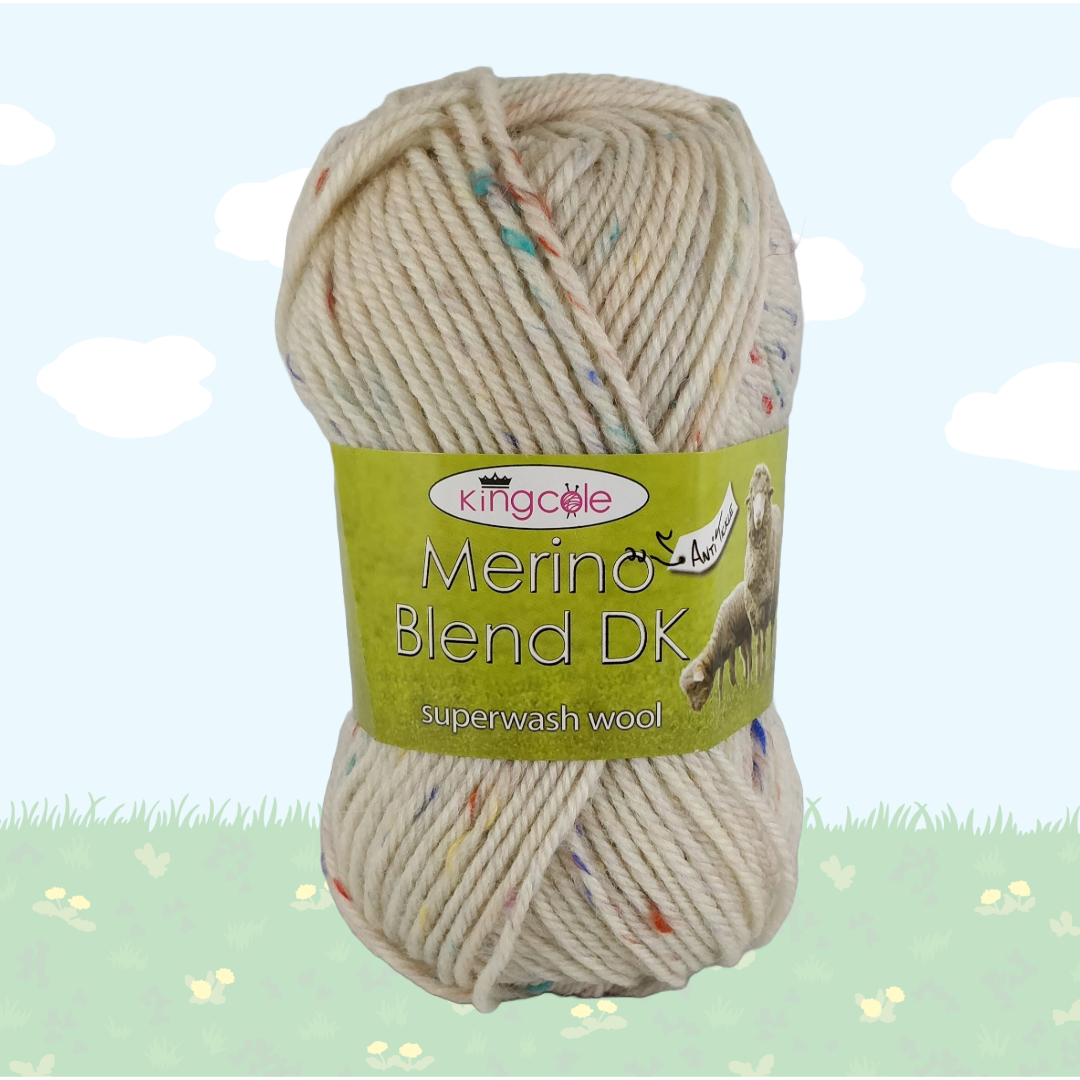 MERINO BLEND DK - 50g -100% Superwash Wool - More Colours Available