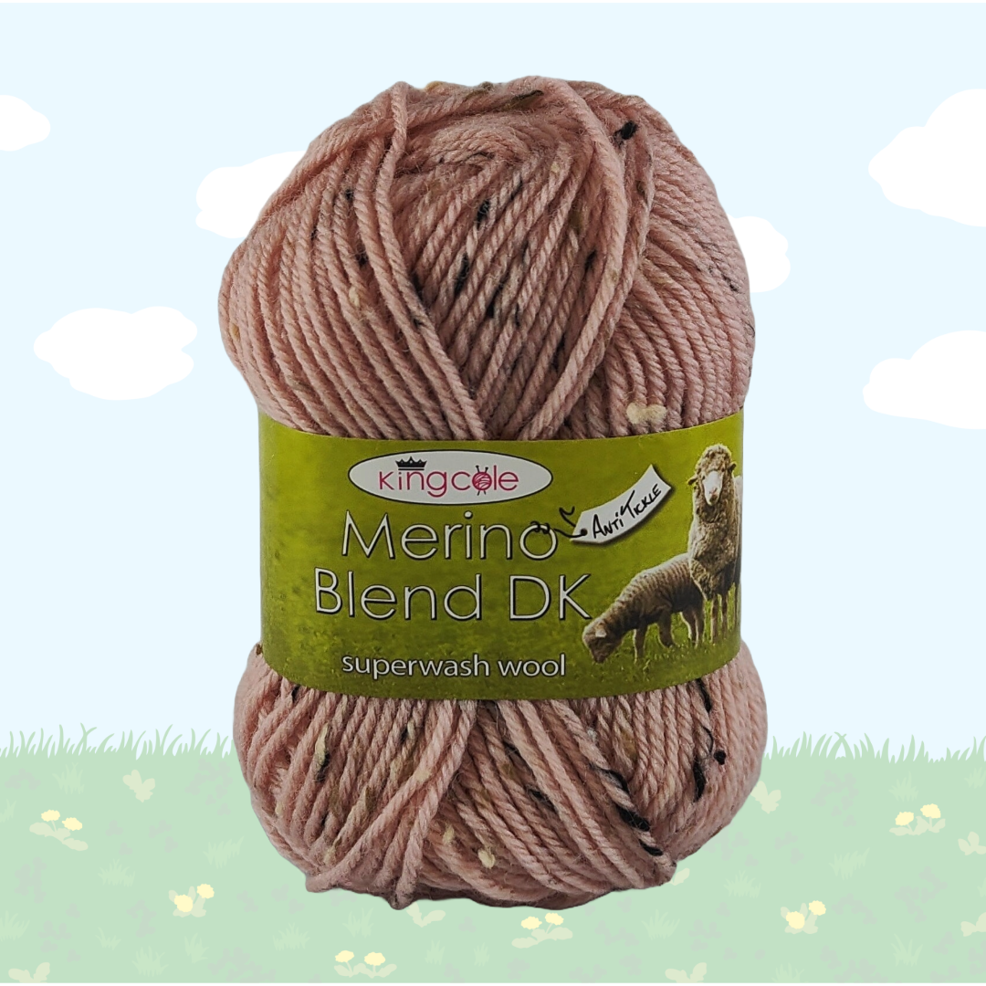 MERINO BLEND DK - 50g -100% Superwash Wool - More Colours Available