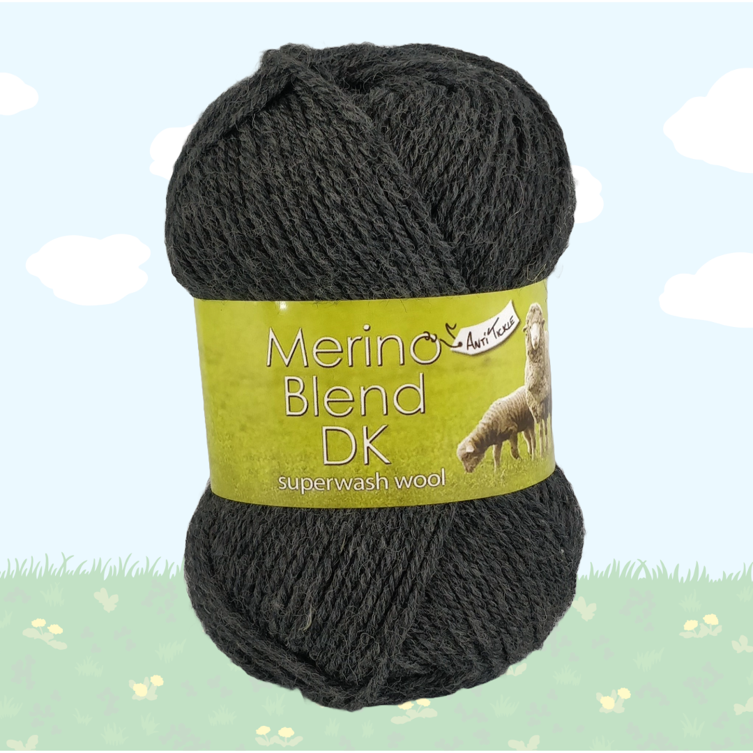 MERINO BLEND DK - 50g -100% Superwash Wool - More Colours Available