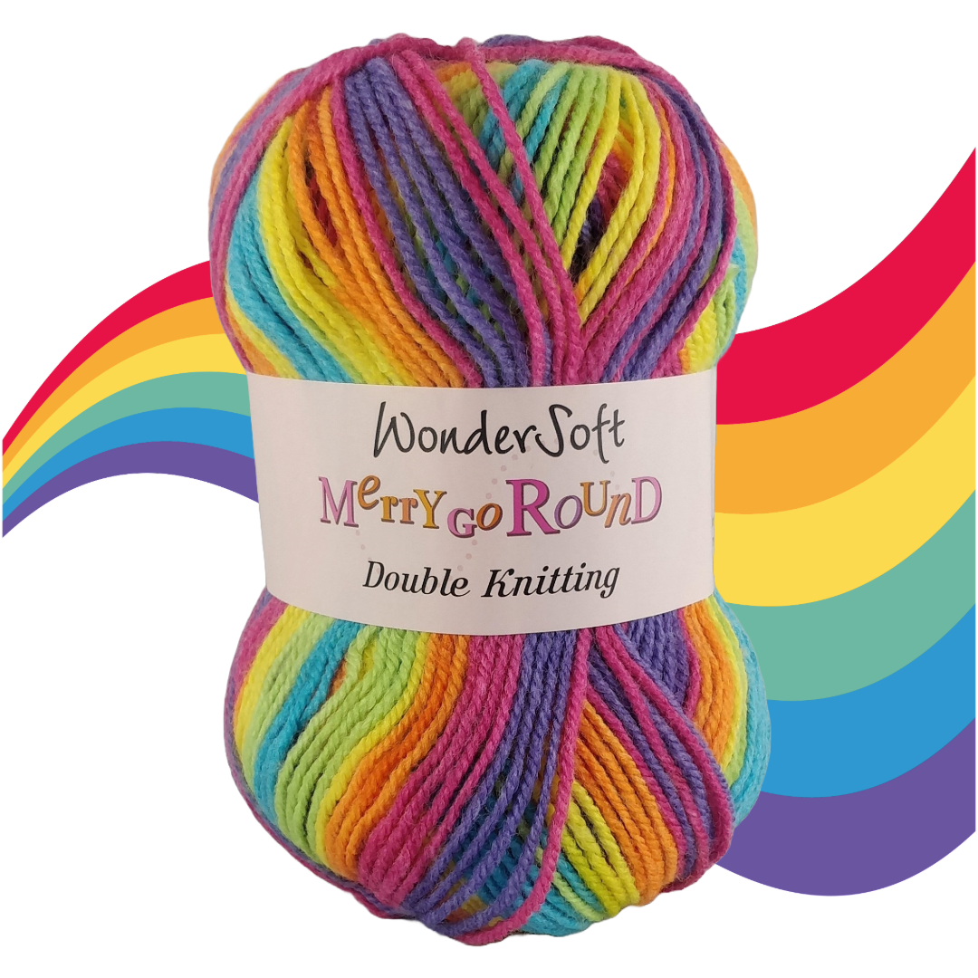 MERRY GO ROUND DK -100g - More colours available