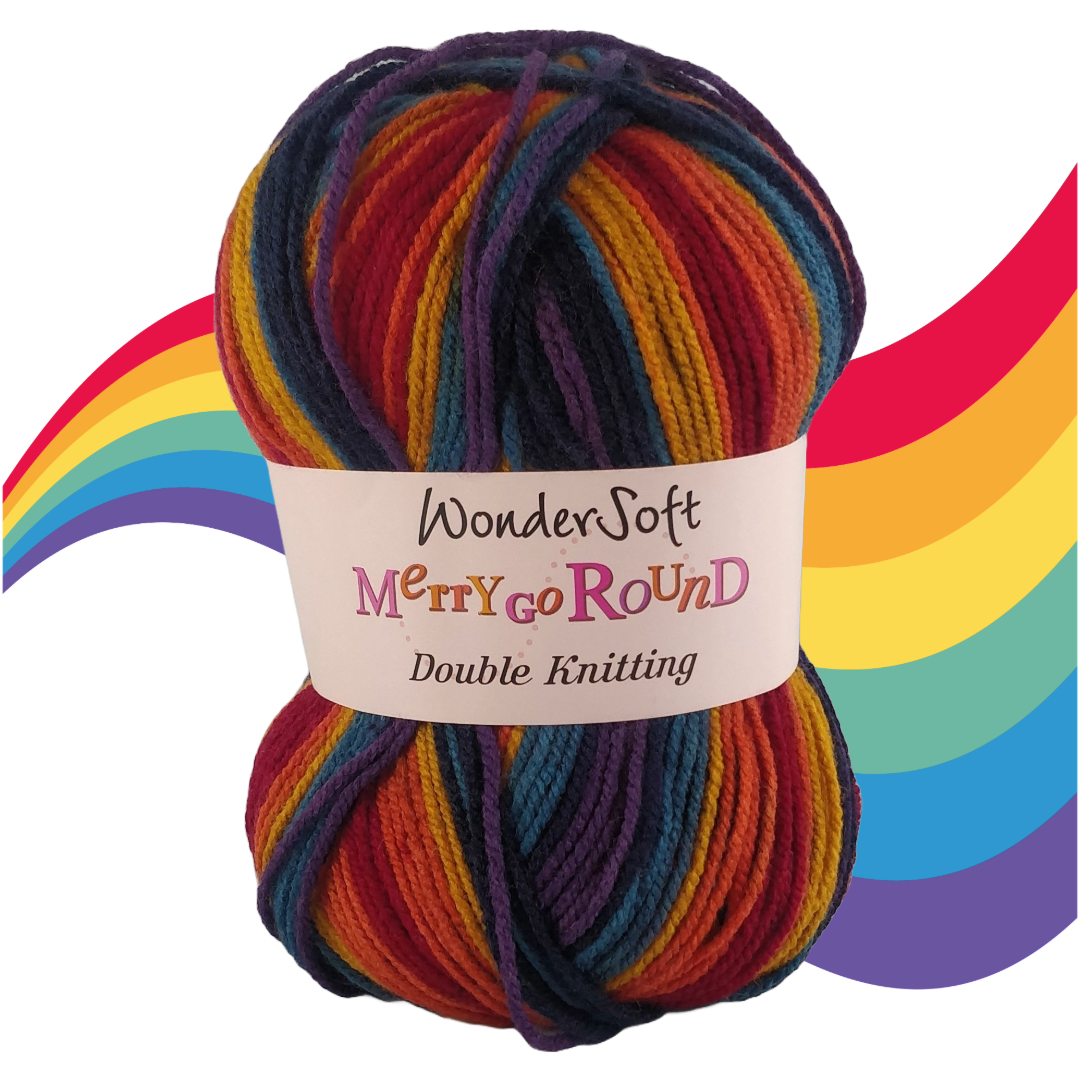 MERRY GO ROUND DK -100g - More colours available