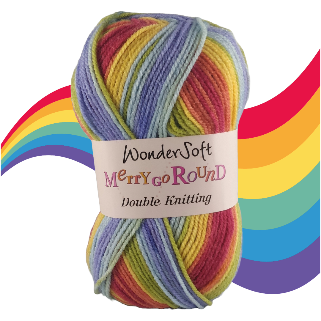 MERRY GO ROUND DK -100g - More colours available