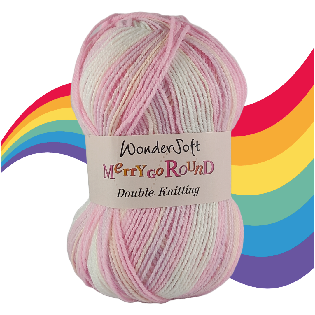 MERRY GO ROUND DK -100g - More colours available