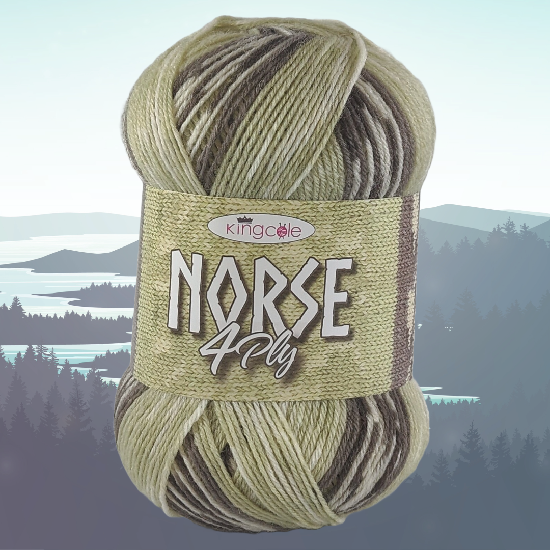 NORSE 4 PLY 100g - More colours Available