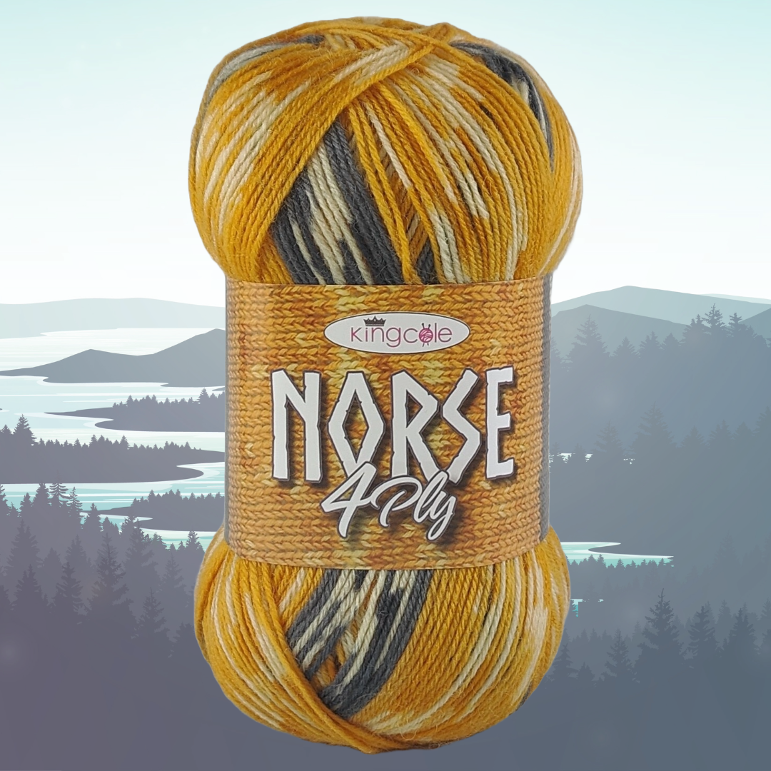 NORSE 4 PLY 100g - More colours Available
